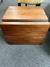 walnut bedside table for sale  LONDON