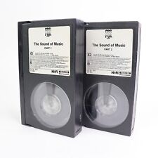 Usado, CBS Fox Video "The Sound of Music" Parte 1 & 2 Betamax Beta Hi-Fi Home Video 1965 comprar usado  Enviando para Brazil