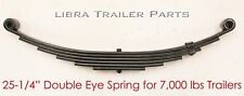 New trailer leaf spring -6 leaf double eye 3500lbs for 7000 lbs axle - 20029 for sale  Shipping to South Africa
