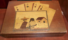 Antique deck inlaid for sale  Knoxville