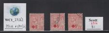 WC1_27262.MONACO. Lote de selo semi-postal de 1914 CRUZ VERMELHA. Sc. B1. MLH/Usado(2) comprar usado  Enviando para Brazil