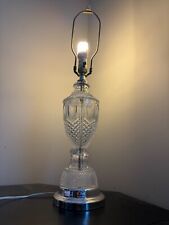 etched lamps crystal for sale  Sandy Hook