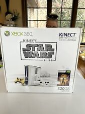Xbox 360 Kinect   Star Wars R2D2 Console Box C3PO Controller 320GB Bundle LE, used for sale  Shipping to South Africa