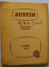 BMC FG K30 (S200) 1½ Ton original Ring Bound Workshop Manual 1963 No. AKD1567 for sale  BATLEY