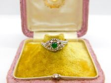 18ct gold emerald for sale  TETBURY