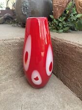 Beautiful red vase for sale  Salina