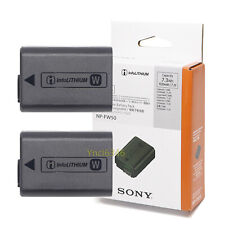 2 peças bateria genuína Sony NP-FW50 para Sony a7r2 s2 a6100 A5100 nex7 a6300 a6000 comprar usado  Enviando para Brazil