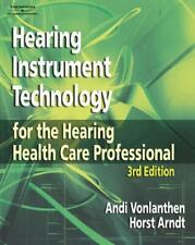 Used, Hearing Instrument Technology for the Hearing Healthcare Professional: for sale  Shipping to Canada