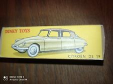 Boîte d'origine vide DINKY TOYS Citroën DS 19 N° 24C MECANO d'occasion  Le Donjon