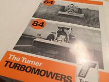 Turner engineering turbomowers for sale  UK