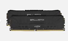 Kit Crucial Ballistix 3600 DDR4 16GB DRAM memória para jogos desktop (BL2K8G36C16U4B) comprar usado  Enviando para Brazil