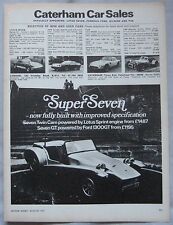 1973 caterham super for sale  DARWEN
