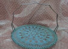 art deco glass cake stand for sale  BURNLEY