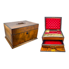antique walnut boxes for sale  LONDON