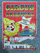 Vintage circus carousel for sale  Shipping to Ireland