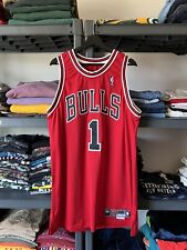 Camiseta Auténtica Nike Chicago Bulls Roja Firmada Jamal Crawford Talla 46 Longitud +4 segunda mano  Embacar hacia Argentina