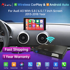 Retrofit Wireless CarPlay Android Auto MirrorLink para Audi A3 S3 2013-2018 na caixa comprar usado  Enviando para Brazil