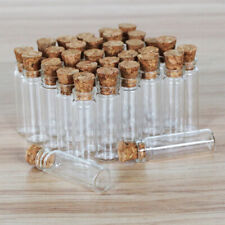 Wholesale 0.5ml-240ml Glass Bottles Tiny Empty Glass Bottle With Cork Vials Jars, used for sale  Shipping to South Africa