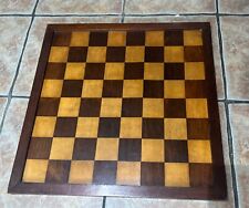 KJS2676 Large 22 Inch (56 Mm) Antique Chess Board. Victorian /Edwardian? for sale  Shipping to South Africa
