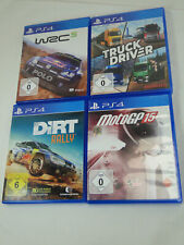 4 x Playstation 4 PS4 Spiel Truck Driver WRC 5 MotoGP15 Dirt Rally comprar usado  Enviando para Brazil