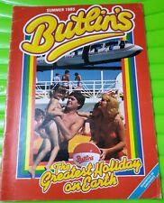 Butlins 1985 brochure for sale  LOWESTOFT