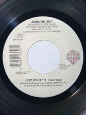 JASMINE GUY 45 Just Want To Hold You/I Don't Have To Justify segunda mano  Embacar hacia Argentina