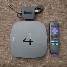 Roku 4 (4th Generation) Media Streamer 4400X - Black 4K Ultra HD Compatible, used for sale  Shipping to South Africa