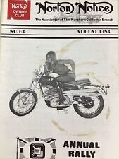 Norton motorcycles news for sale  Griffin