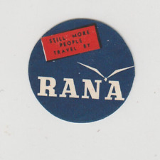 Rhodesia & Nyasaland Airways (RANA) airline small label for sale  Shipping to South Africa