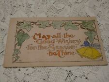 Vintage greeting christmas for sale  Shipping to Ireland