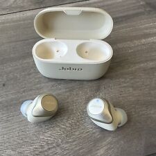 Auriculares Bluetooth inalámbricos blancos Jabra Elite 85t ANC cancelación activa de ruido segunda mano  Embacar hacia Argentina