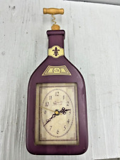 Wine bottle clock for sale  Tellico Plains