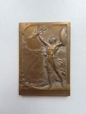 Plaquette commémorative bronz d'occasion  Chalon-sur-Saône