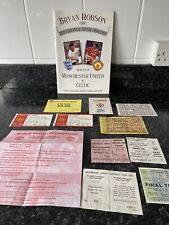 Manchester united memorabilia for sale  SIDMOUTH
