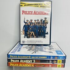 Pacote de DVD Police Academy 1,2,3,4 The Collection R4 clássico comédia dos anos 80 comprar usado  Enviando para Brazil