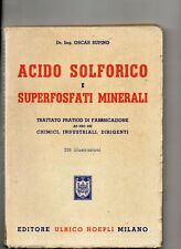 Acido solforico superfosfati usato  Montecchio Emilia