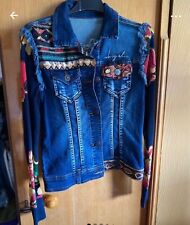 Desigual giubbotto denim usato  Vercelli