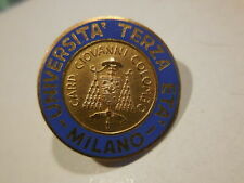 Distintivo milano università usato  Italia