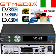 Usato, Decoder Combo Tivusat HD Satellitare Tv Sat e Digitale Terrestre Dvb-T2/S2/S2X usato  Torino