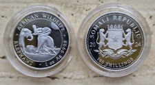 Silbermünze somalia elefant gebraucht kaufen  Böhlen