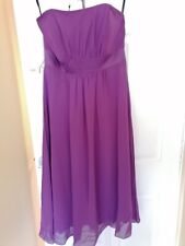 Purple dress size for sale  LOUGHBOROUGH