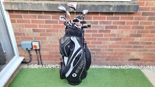 Mens Full Set Of Right Hand RH Dunlop 65i Golf Clubs Motocaddy Bag & Accessories, used for sale  Shipping to South Africa