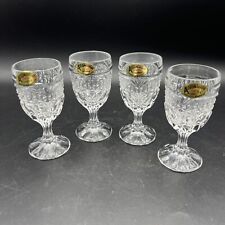 Dois copos cordiais/tiros de cristal Zajecar ação vintage feitos na Iogoslávia 3,5” comprar usado  Enviando para Brazil