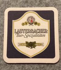 Alter bierdeckel lauterbacher gebraucht kaufen  Großkrotzenburg