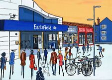 Print earlsfield station for sale  LONDON