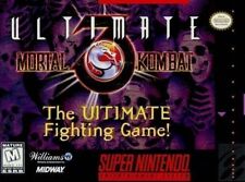 Juego Ultimate Mortal Kombat 3 - SNES Super Nintendo segunda mano  Embacar hacia Argentina