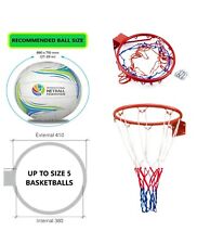 Basketball netball set for sale  NORMANTON