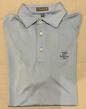 Cypress Point Club Peter Millar Summer Comfort Medium Blue Golf for sale  Shipping to South Africa