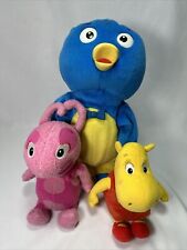 Fisher Price Backyardigans SING & SPIN PABLO Lote De 3 Pelúcia Exclusiva Tasha Leia comprar usado  Enviando para Brazil