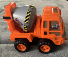 Práctico mezclador de cemento de concreto Manny camión juguete coche de construcción vehículo raro naranja segunda mano  Embacar hacia Argentina